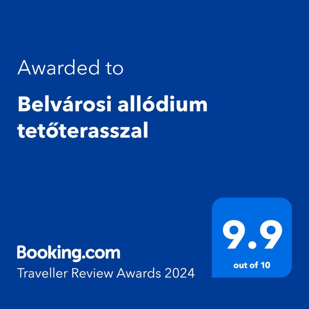 Belvarosi Allodium Tetoterasszal Сентендре Экстерьер фото